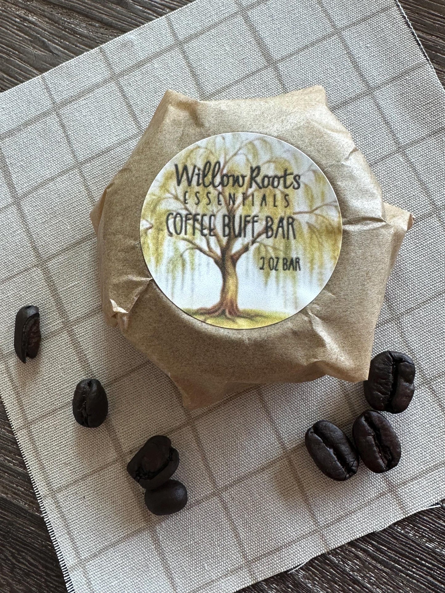 Exfoliating coffee sugar Buff Bar