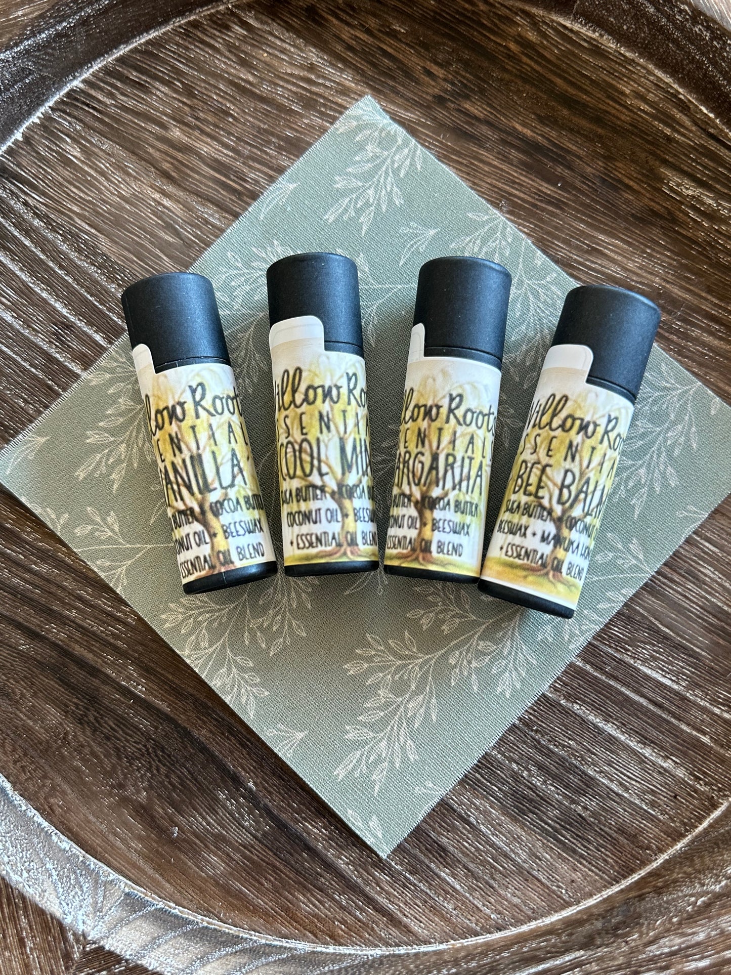 Lip balms - single or 4 pack gift set