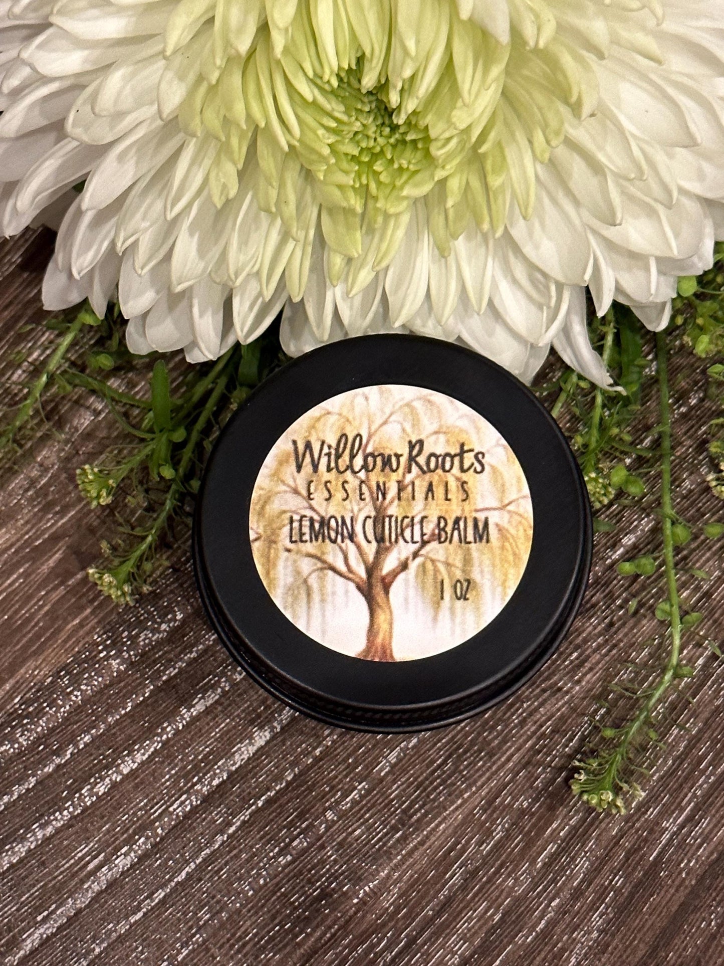 Organic lemon cuticle balm