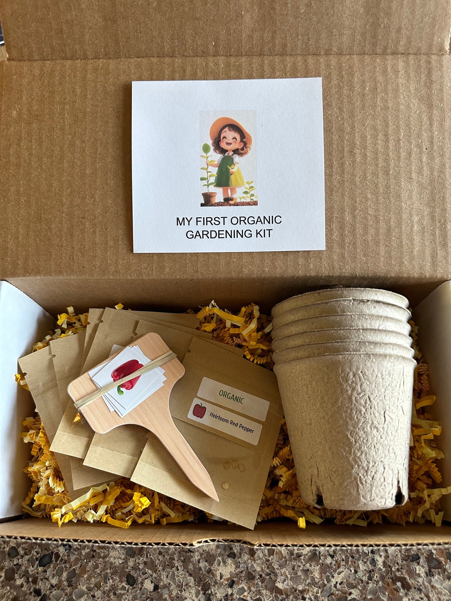 My First Organic Gardening Kit