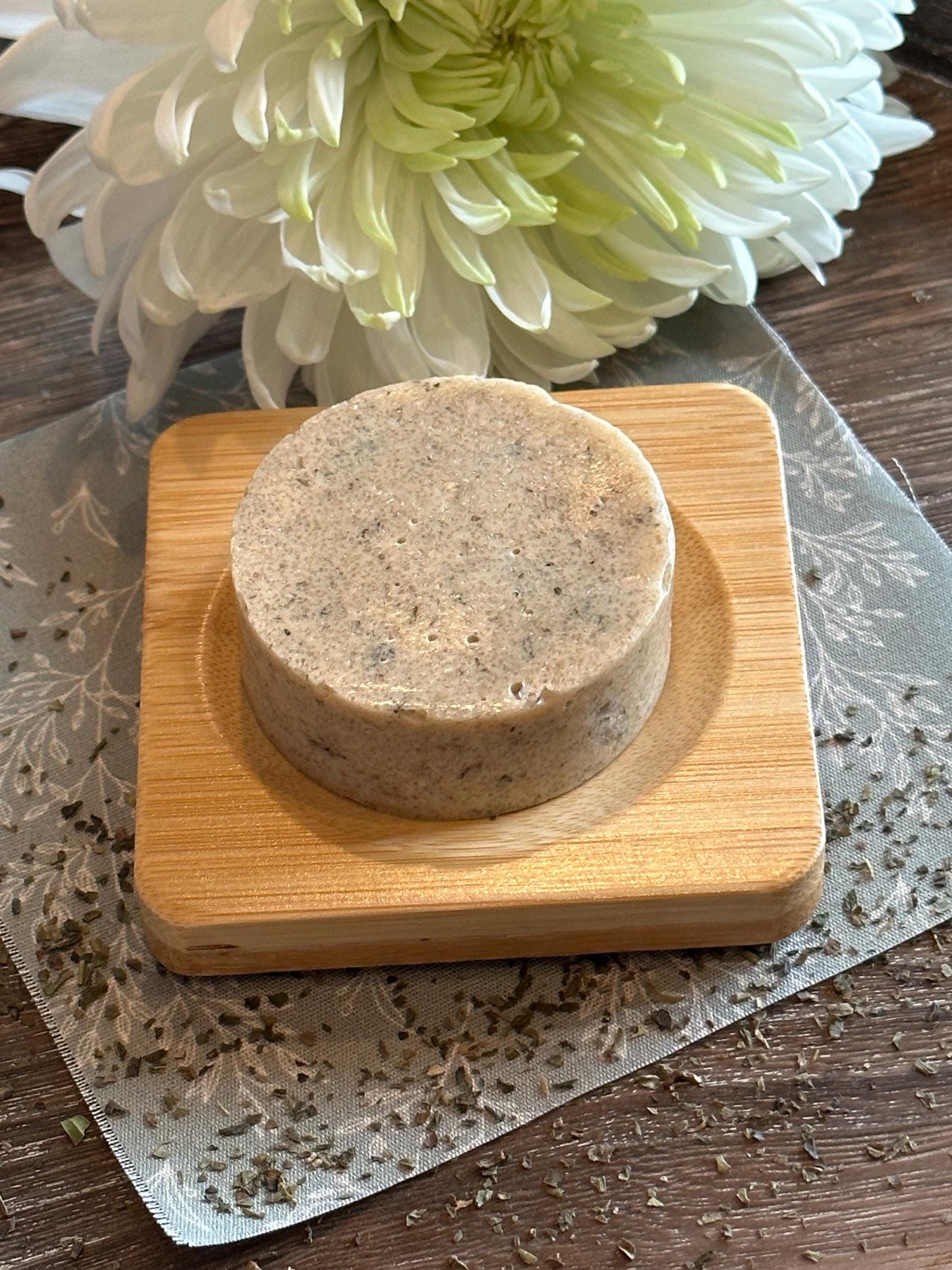 Exfoliating Green Tea facial/body buff bar