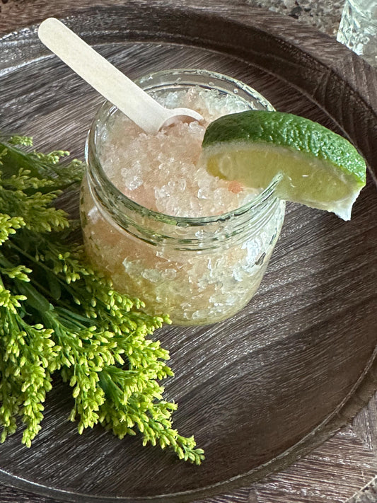 Margarita sea salt body scrub 8 oz