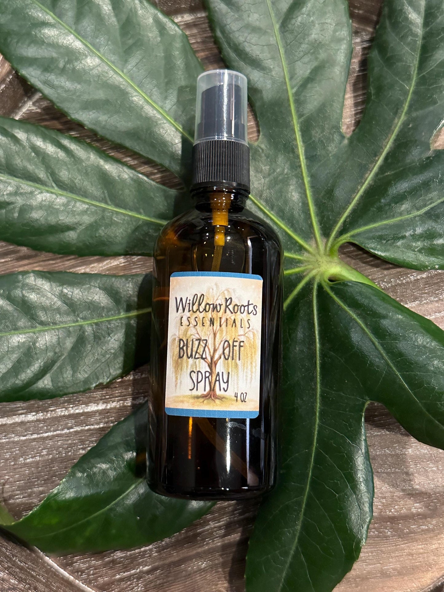 BUZZ OFF bug off spray - organic and natural bug spray to deter bugs