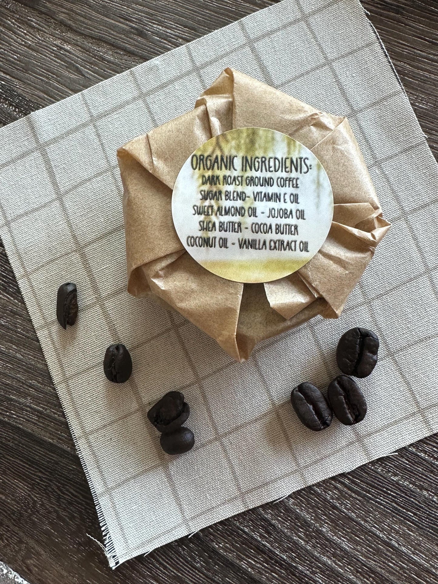 Exfoliating coffee sugar Buff Bar
