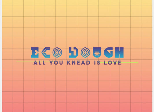 Organic & artifical dye free SHARK/SEA Playdough sensory jar